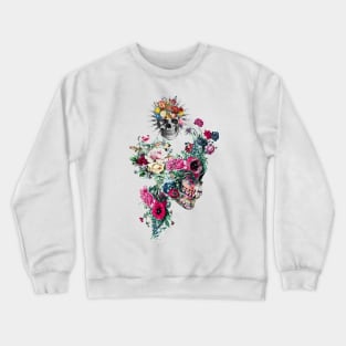 Flower Skull Crewneck Sweatshirt